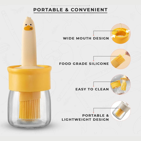 Amazing Oil Dispenser with Silicone Brush | ⏰Limited Period Offer⏰